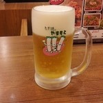 Negiyaki Yamamoto - 生ビール（一番搾り）460円