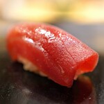 日本橋蛎殻町 すぎた - 鮪の赤身のづけ