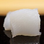 日本橋蛎殻町 すぎた - 三浦半島佐島のアオリ烏賊　生姜醤油で