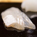 日本橋蛎殻町 すぎた - 宮城県の真子鰈　山葵醤油で