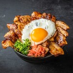 Pork belly & grilled pork belly! The ultimate double Pork bowl