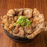 上癮的鹽猪肉盖饭（附味噌湯）