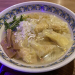 Taiwan Yoichi Kashinfuu Sapporo - プリップリッ海老ワンタン麺　塩850円