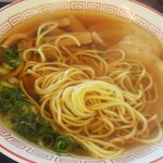 麺屋　まる - 中華そば 麺の状態(2021.06.10)