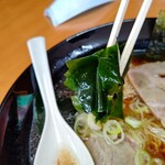 大連 - 【2021.6.10(木)】醤油ラーメンのワカメ