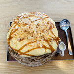 サカノウエカフェ - ほうじ茶プリン　1,500円