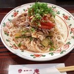 揖保乃糸 庵 - 冷しゃぶそうめん