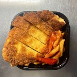 Via BRERA - 【ナポカツ弁当】\1,000　特大カツレツと特製ナポリタンのペンネ（TAKE OUT)