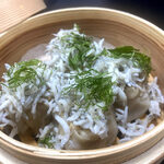 Perilla whitebait shumai