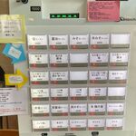 麺屋 菜々兵衛 - 券売機メニュー