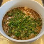 麺屋 菜々兵衛 - つけ汁のアップ