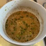 麺屋 菜々兵衛 - つけ汁のスープ割