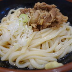 どん太鼓 - 肉ぶっかけうどん大盛