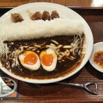 麺家 西陣 - 大和田機場カツカレー1,000円