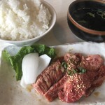 焼肉レストラン 安楽亭 - 和牛切り落としランチ