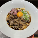 伊勢や - 名物肉伊勢うどん　大盛り