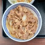 Yoshinoya - ねぎ山椒牛丼（並盛） ¥505 の牛丼（並盛）