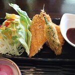 Cafe Suimei - いわしのフライ