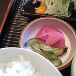 Cafe Suimei - 香の物