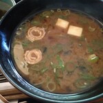 Cafe Suimei - お味噌汁　上品な旨さ