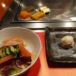 ステーキハウス 千萬 高松店 - サラダ  ドレッシングが美味しい