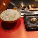 ステーキハウス 千萬 - ごはん 大