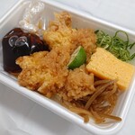 Marugame Seimen - 鶏天おろしと定番おかずのうどん弁当(620円)