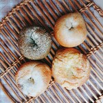 天然酵母パン 晴ぱん - 購入したベーグル