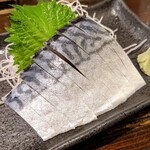 Rokumonsen - 銀鯖の〆鯖 730円