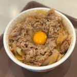 すき家 - 料理写真:牛丼 特盛+生たまご☆