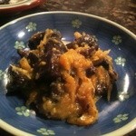 寿屋酒店 - へそみそ煮　実はへそは鰹の心臓の事なんです