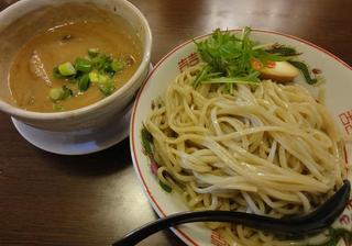 Hanafuku - 「鶏濃厚つけ麺（大）」（２０１２年1月）