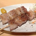 鉄板居酒屋OHANA - 豚バラ串