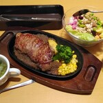 Suteki Miya - 超厚切りサーロインステーキ(数量限定)+サラダ・スープバーセット