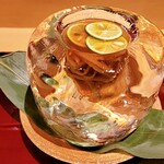 銀座 しのはら - 酢橘蕎麦