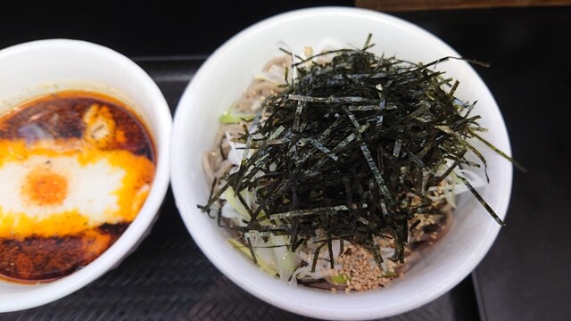 なぜ蕎麦にラー油を入れるのか 秋葉原店 秋葉原 そば 食べログ