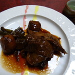 鮨いち - 寿司屋でも近江牛の料理も出ます