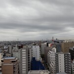 ドーミーイン - 最上階15Fテラス（横浜ベイブリッジ方向）