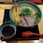 ラーメン巌哲 - 盛り＋海老天