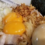 塩そば専門店 桑ばら - 究極な卵ご飯に変わるそば