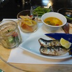 倉野屋 - 料理の一部