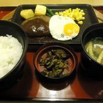 Joi Furu - デミグラスハンバーグ+和食セット