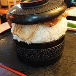 とんかつ 肉料理 麻釉 - 焼肉重大盛02