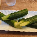 とんかつ 肉料理 麻釉 - きゅうり