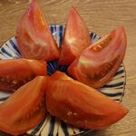 とんかつ 肉料理 麻釉 - 冷やしトマト