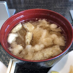 にゅうとん - お味噌汁