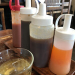 にゅうとん - ソースたち