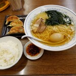 ラオシャン - 味玉タンメン＋Aセット2021.06.11