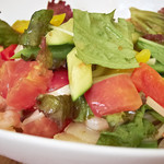 洋風寒天レストラン ひまわり亭 - 料理写真:サラダうどん