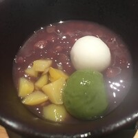 醍醐味 丸ビル - 冷やし白玉ぜんざい